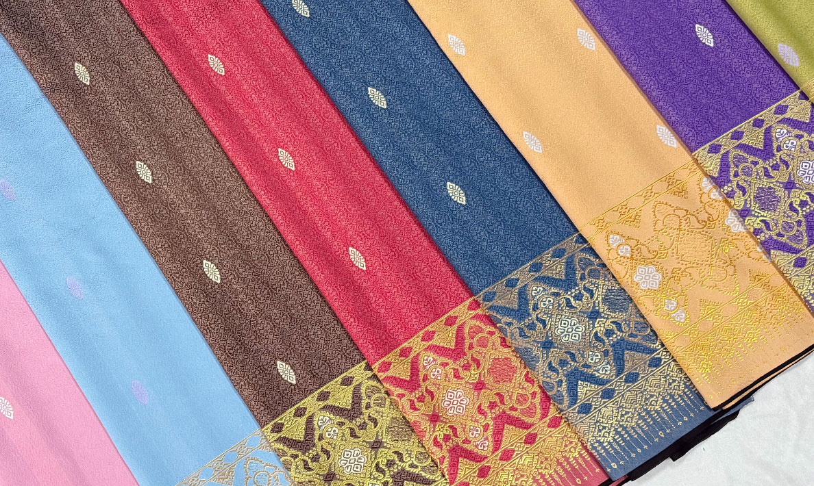 Vải sarong truyền thống quốc gia Đông Nam Á