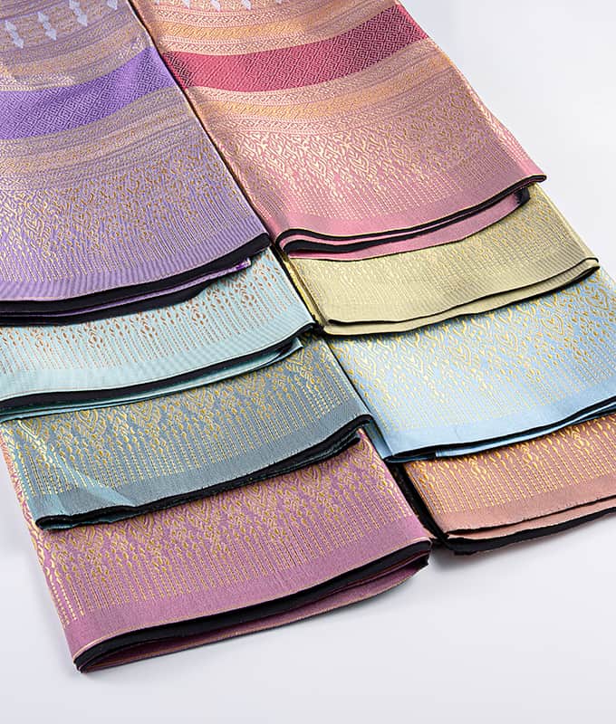 Vải Sarong truyền thống phổ biến của Thái Lan Tất cả các loại vải Jacquard Polyester